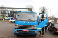 У Маловисківській  міській територіальній  громаді  придбано спецтехніку - новий сміттєвоз