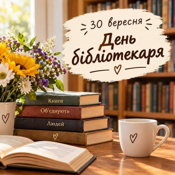 30 вересня &ndash; Всеукраїнський день бібліотек