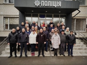 &bull; У Відділку поліції № 1 (м. Мала Виска) Новоукраїнського РВП ГУНП в Кіровоградській області з нагоди Дня вшанування пенсіонерів та ветеранів МВС відбувся теплий та змістовний захід