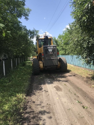 У Олександрівці грейдерували сільські вулиці