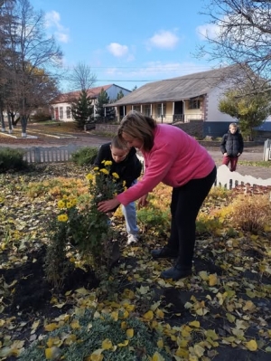 У Лозуватській бібліотеці  &ndash;  філії Центральної публічної бібліотеки Маловисківської міської ради провели екологічну акцію &laquo;Зелений паросток майбутнього&raquo;